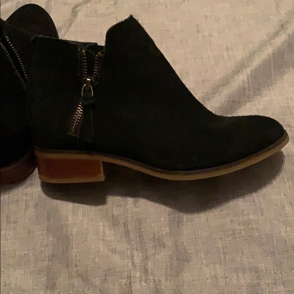 Steve Madden Arper Suede double zip low ankle boot - Picture 6 of 6